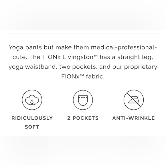 Figs Livingston Basic Scrub Pants Women’s M - Picture 14 of 14